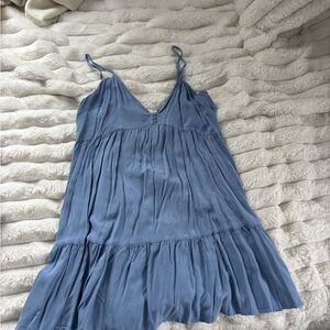 Blue Babydoll Dress